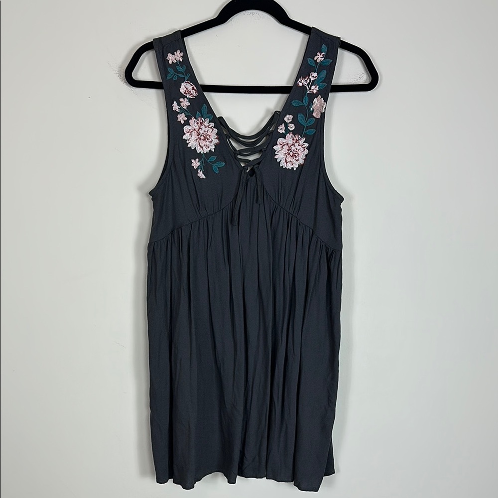 NWT Aeropostale Boho Embroidered‎ Dress Size Medium